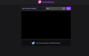 TwitchNoSub screenshot 1