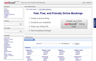 Veribook screenshot 1