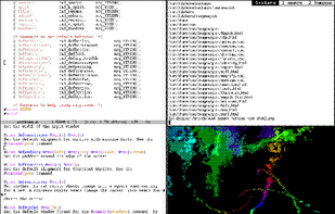 Ratpoison screenshot 1