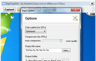 RapiCapWin screenshot 2