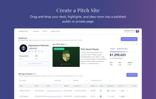 Create a Pitch Site