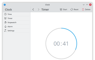KClock Clock screenshot 3