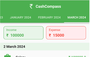 CashCompass screenshot 1
