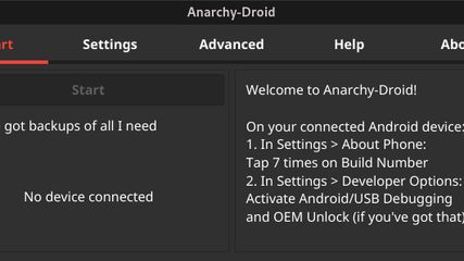 Anarchy-Droid screenshot 1