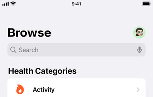 Apple Health screenshot 1