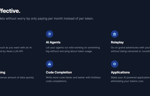 Awan LLM screenshot 1