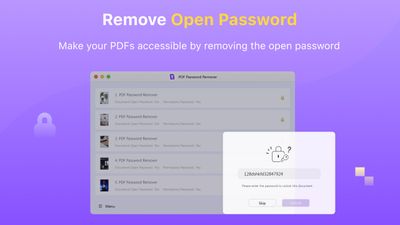 remove open password