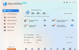 Glary Utilities screenshot 1