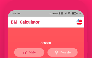 BMI Calculator (open source) screenshot 1