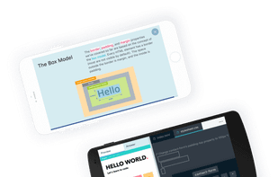Learn programming on the go!

With our mobile app, learning programming on your phone has never been easier! You can improve your coding skills wherever you are and whenever you want with our unique learning environment tailor-made for mobile learning.

Start learning on the Progate app now!