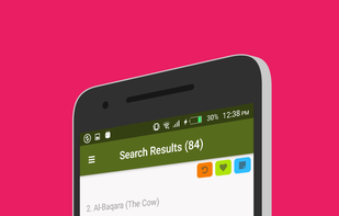Holy Quran for Android screenshot 1