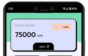 Padawan wallet screenshot 1