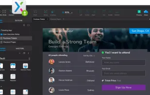 Axure RP screenshot 1