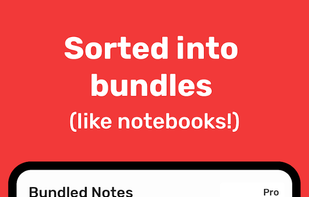 Bundled Notes screenshot 1