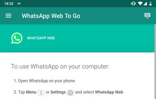 WhatsApp Web To Go screenshot 1