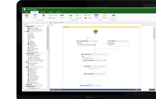 Visually build your robots just by Drag & Drop. No coding required.