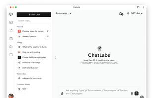 Main chat screen