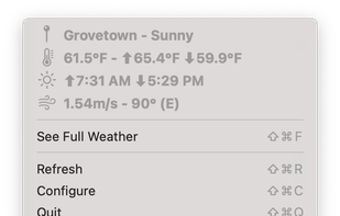 DatWeatherDoe screenshot 1