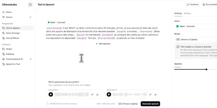 ElevenLabs v3 alpha expands text-to-speech with 41 new languages image