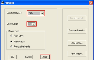 Choose the Disk Size and Drive Letter