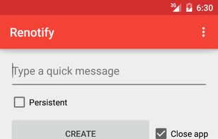 Renotify screenshot 1