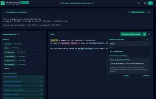 custom regex designer