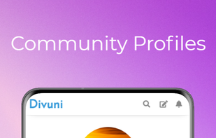 Profile page to connect with others