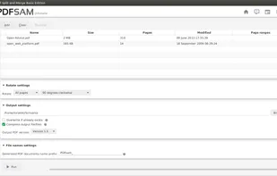PDFsam screenshot 3