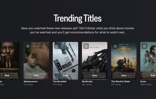 Trending titles on Criticker