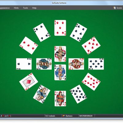 Rouge Forty Solitaire - Play Online