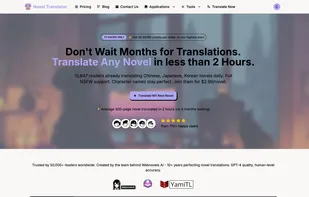 Novel Translator screenshot 1