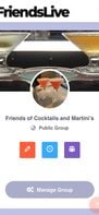 Post in a Public (Members) Group and it will also be shared on your Activity Timeline!