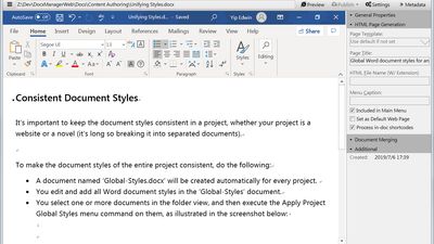 Open Word documents in a tabs - Microsoft Word's seamlessly integrated