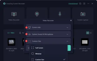 FoneDog Screen Recorder screenshot 1