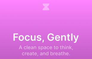 Focus, Gently
A clean space to think, create, and breathe.