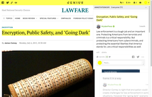 Genius.it Web Annotator screenshot 1
