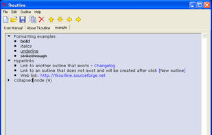 Tkoutline screenshot 1