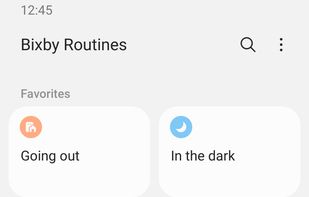 Modes and Routines screenshot 3