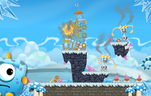 Slingshot Monsters screenshot 1