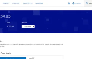 MacCPUID screenshot 1