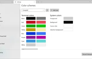 Windows Terminal screenshot 1