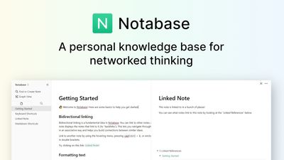 Notabase screenshot 1