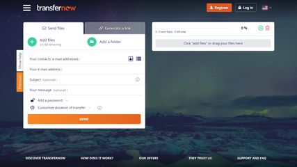 TransferNow: Sharing Service To Transfer Large Files From Point A To ...