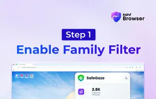 Kahf Browser screenshot 1