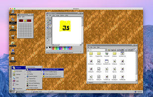 Windows 95 - Electron screenshot 1
