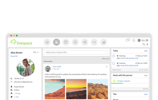 Livespace CRM screenshot 2