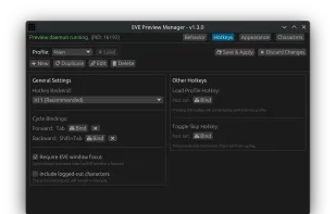 EVE Preview Manager screenshot 1