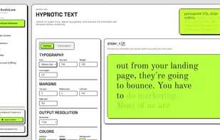 Audiolore screenshot 1