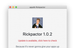 appdb Rickpactor screenshot 1