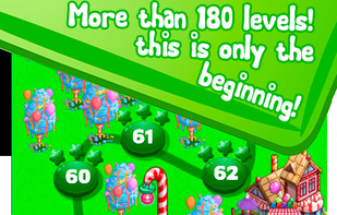 Candy Bubble Saga screenshot 1